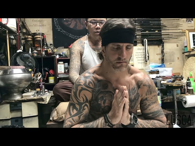 Sak Yant Tattoos - Bangkok, Thailand